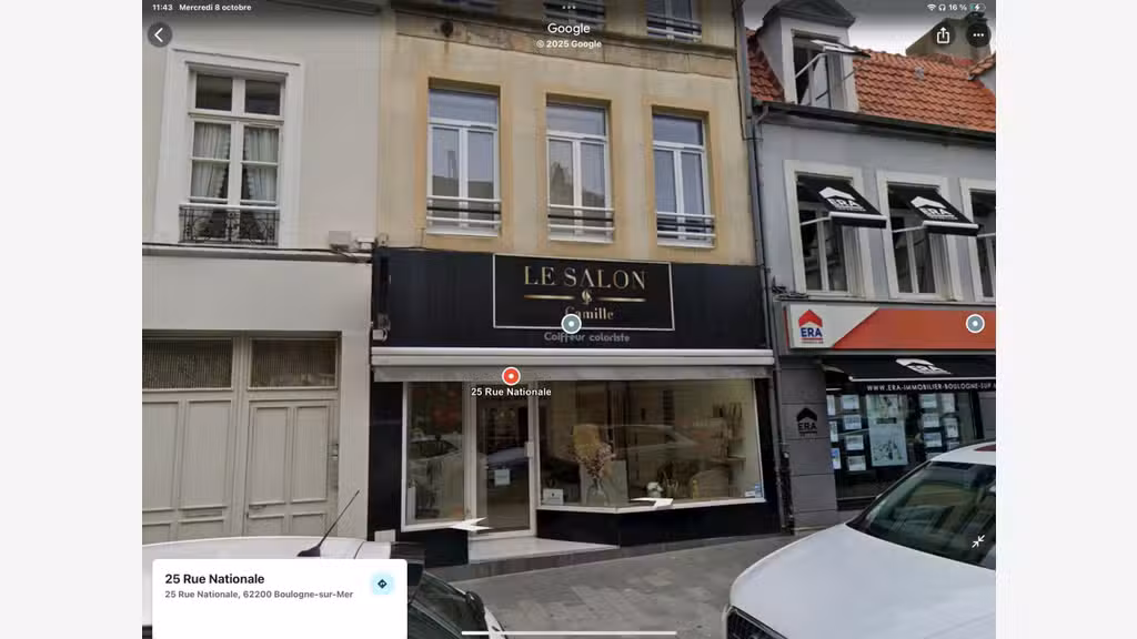 Salon de coiffure à vendre Boulogne-sur-Mer centre