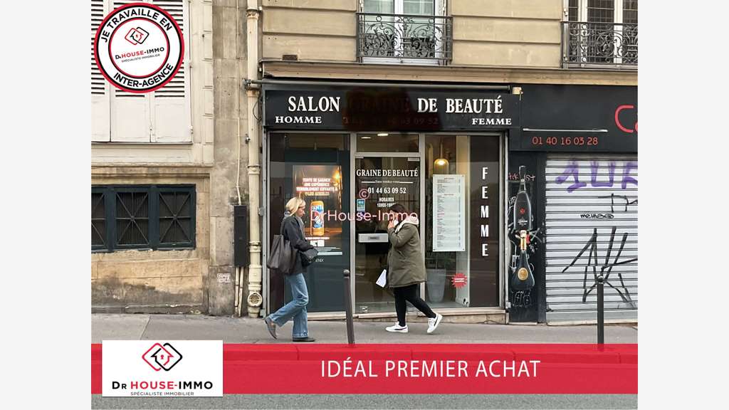 Vente salon de coiffure et esthétique à Paris