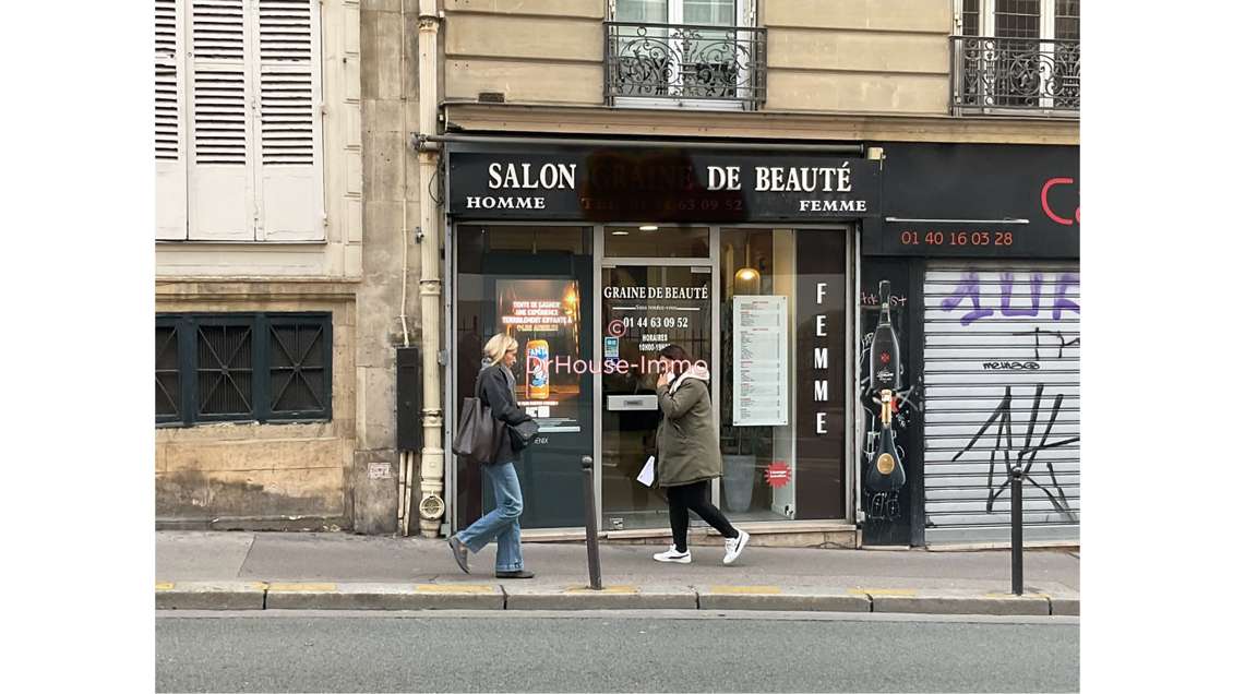Vente salon de coiffure et esthétique à Paris