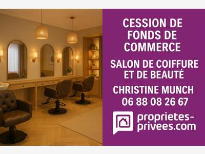 Vente salon de coiffure et de beauté à Pontoise