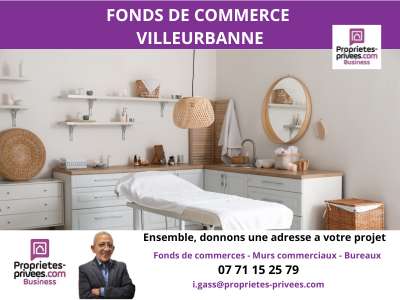 Vente institut de beauté esthétique à Villeurbanne