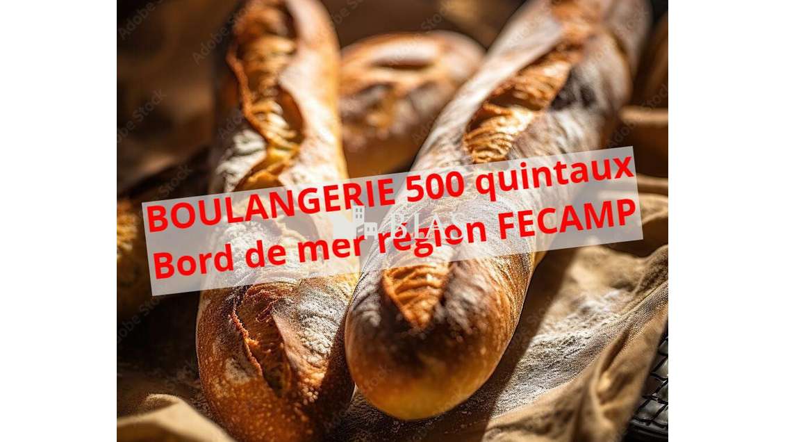 Fonds de commerce boulangerie à vendre à Fécamp
