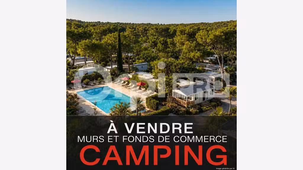 A vendre camping FDC & foncier dept Hérault