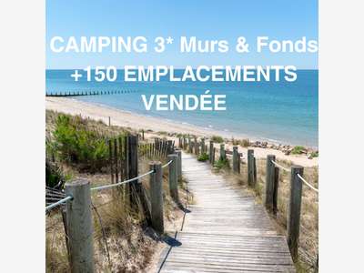 Camping ***+150 emplacements Littoral Atlantique