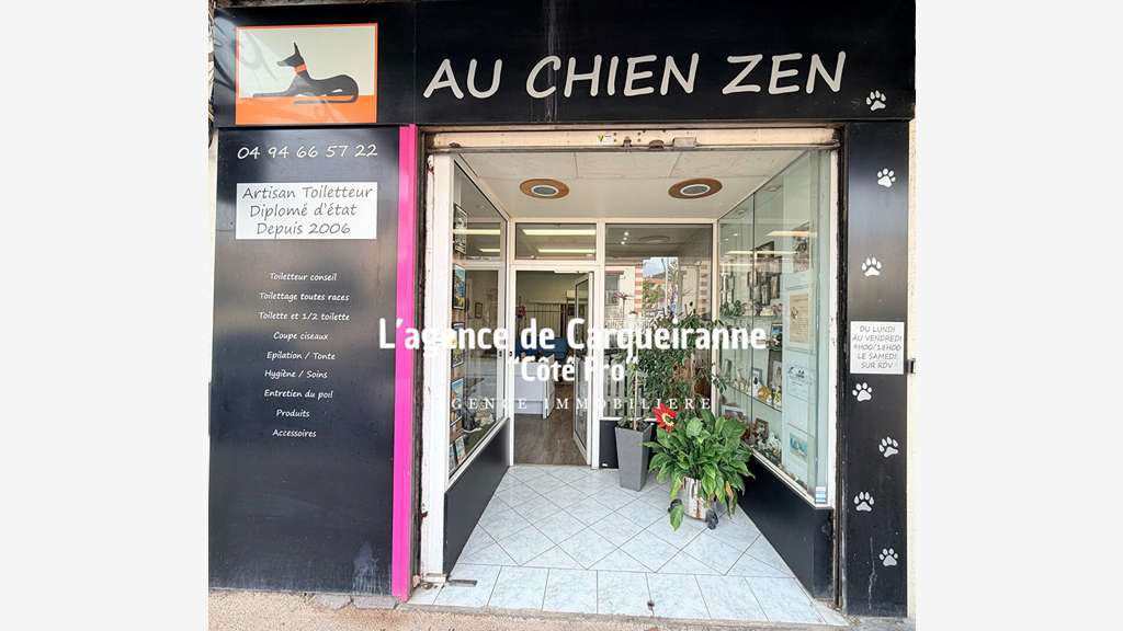 A vendre FDC toilettage canins à Carqueiranne