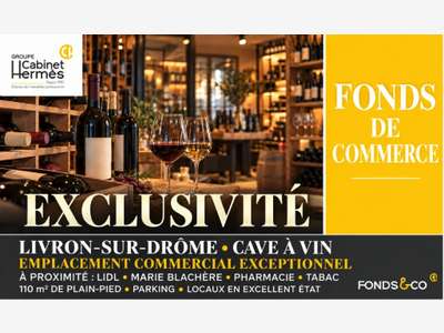 Vente FDC cave à vin à Livron sur Drôme