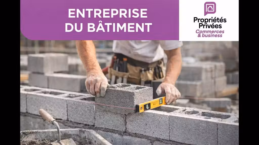 Exclusivité entreprise du bâtiment  à Châteauroux 