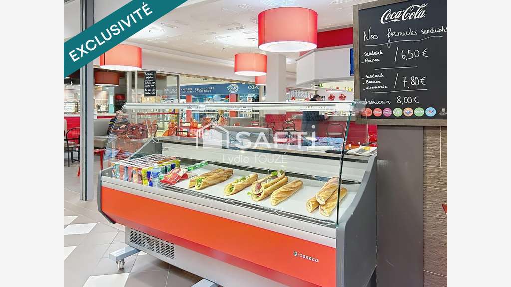 Vente FDC café brasserie-possibilité PMU Cherbourg