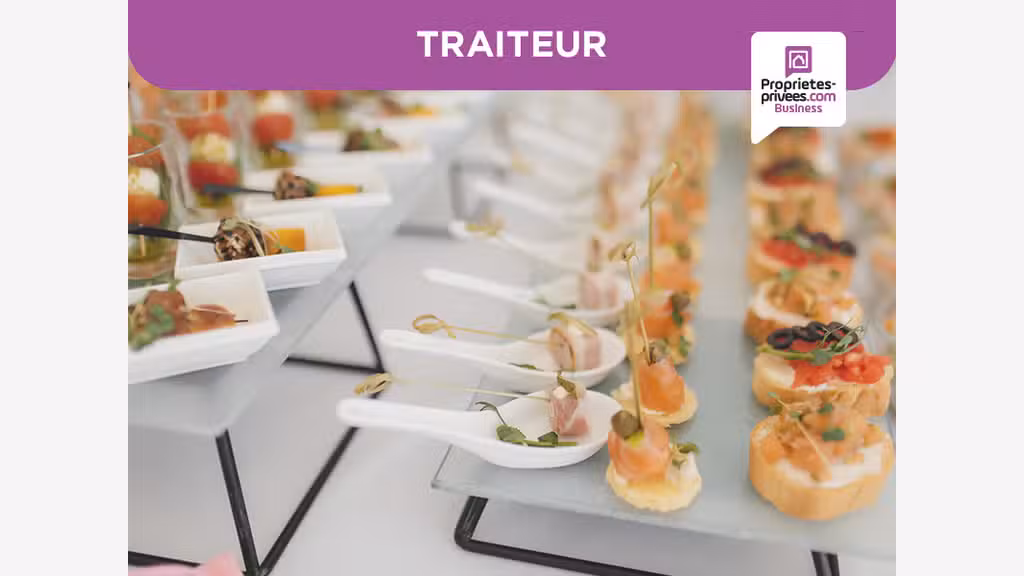 AV FDC traiteur 140m² belle notoriété à Sorgues
