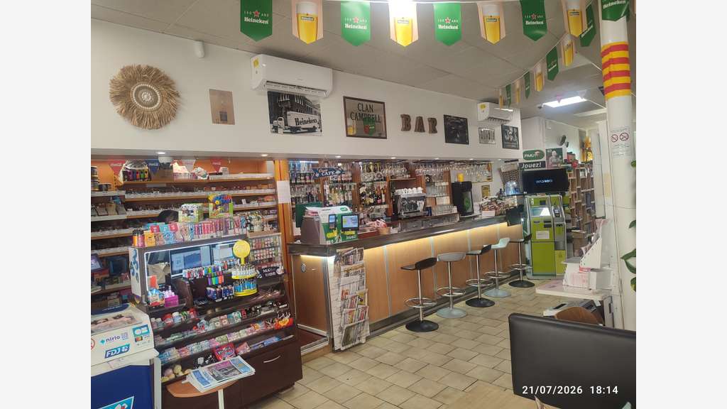 AV bar tabac loto PMU presse village très prisé 13