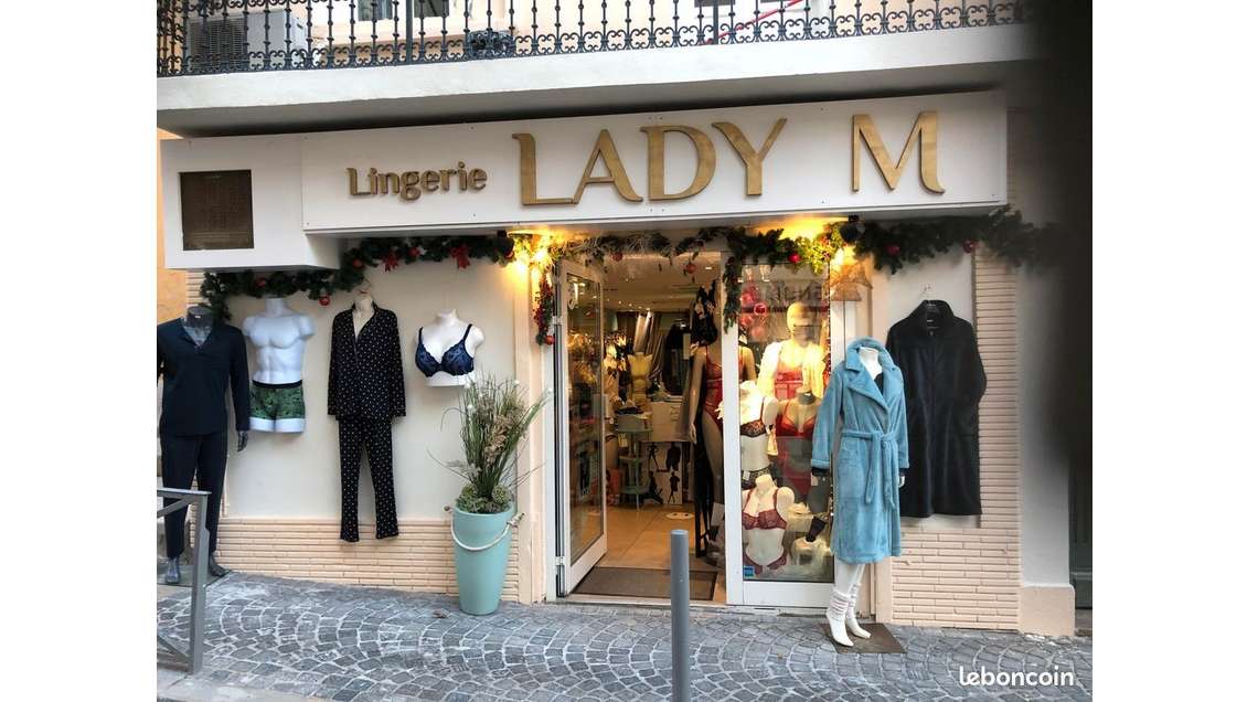 URGENT droit au bail ou FdC lingerie Bandol centre