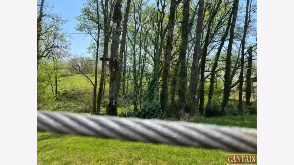 Cession parc accrobranche 80m² en centre Occitanie