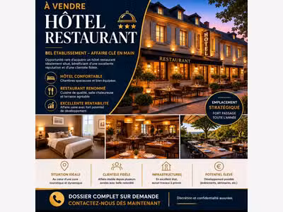Fond de commerce Hôtel-restaurant