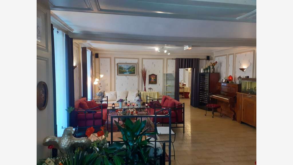 Hôtel 20 chambres - Restaurant - Bar -Logement F5