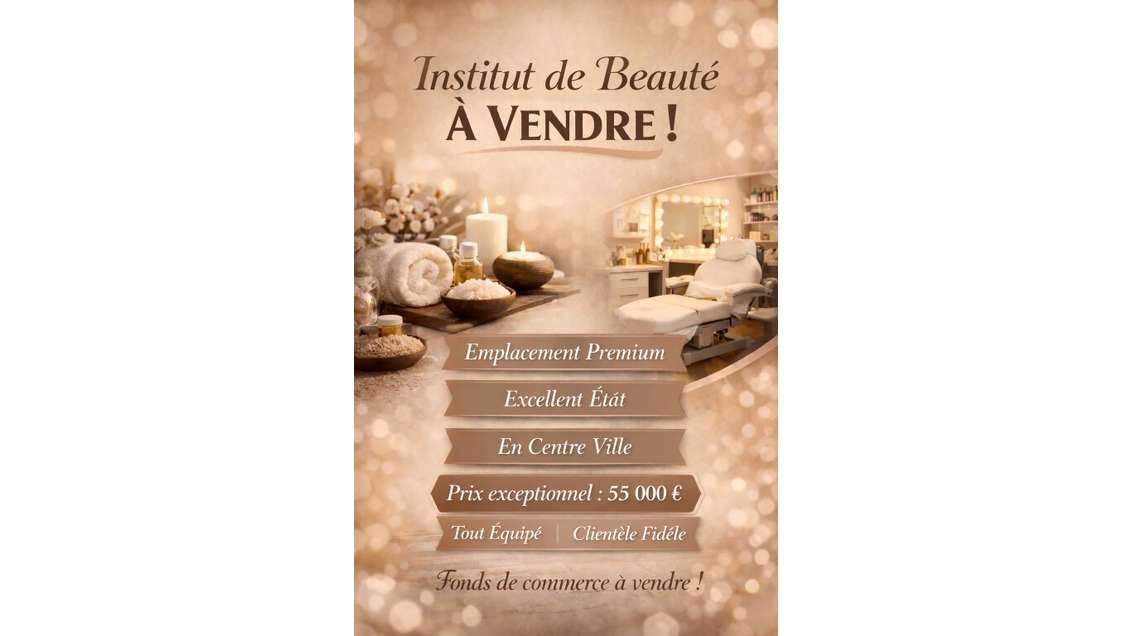 Superbe institut de beauté