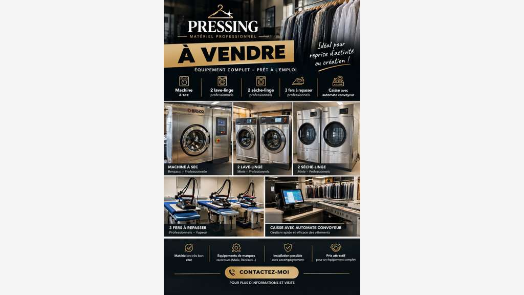 Vente Pressing à Montauban