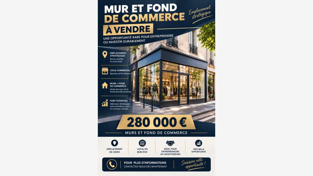 Vend mur + Fdc clé en main à Montauban