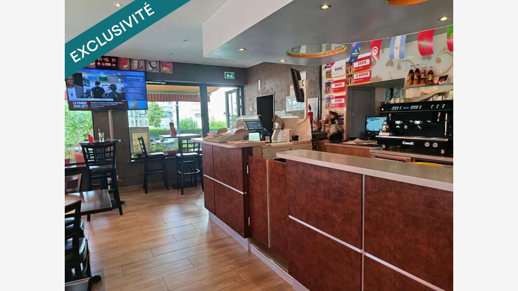 Reprise bar restaurant clé en main à Epinal centre