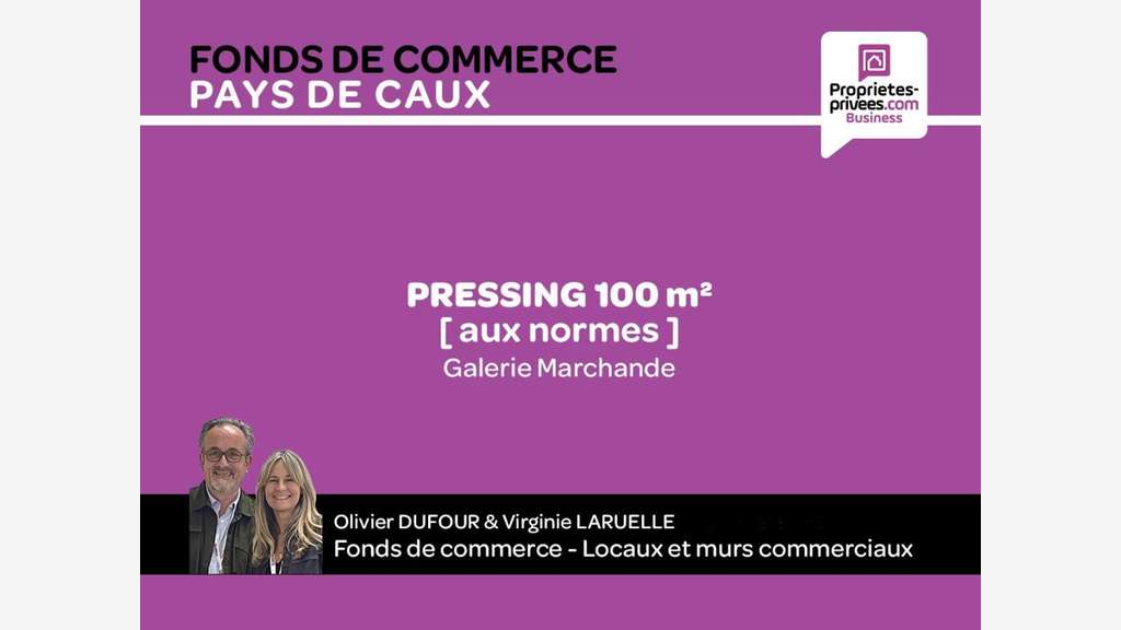 Vente très beau pressing sur Saint-Valéry-en-Caux