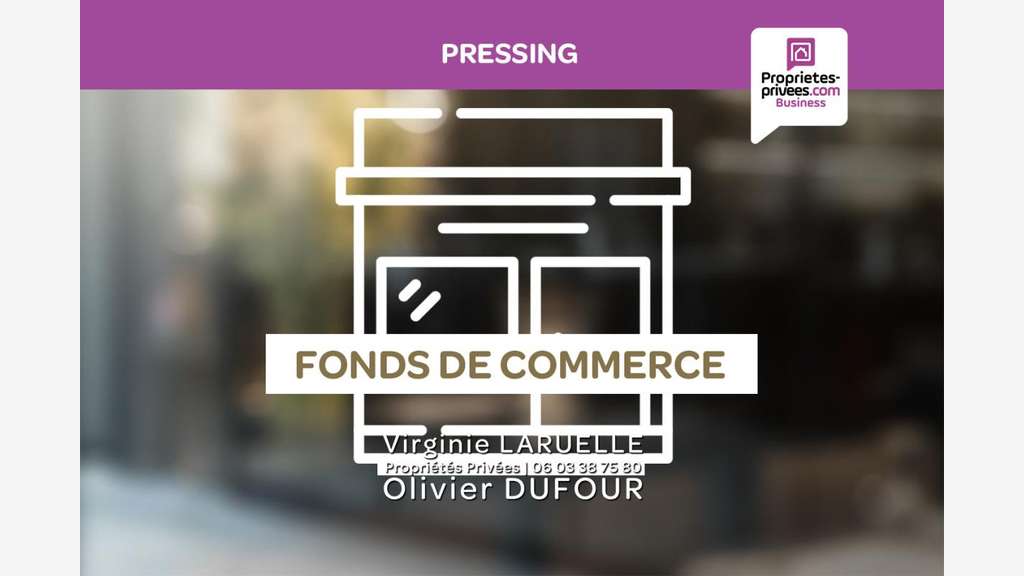 Vente pressing en galerie marchande à Fécamp