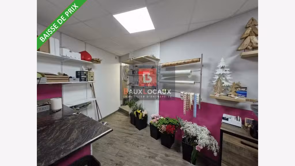 FDC fleuriste à vendre la Fare-les-Oliviers centre