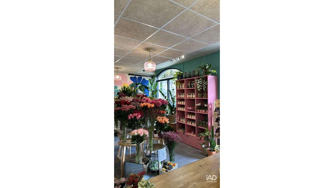 Vente FDC fleuriste en centre-ville à Franconville