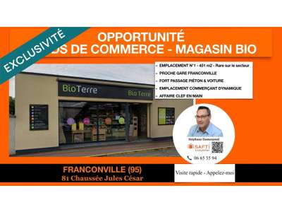 Vente Alimentation à Franconville