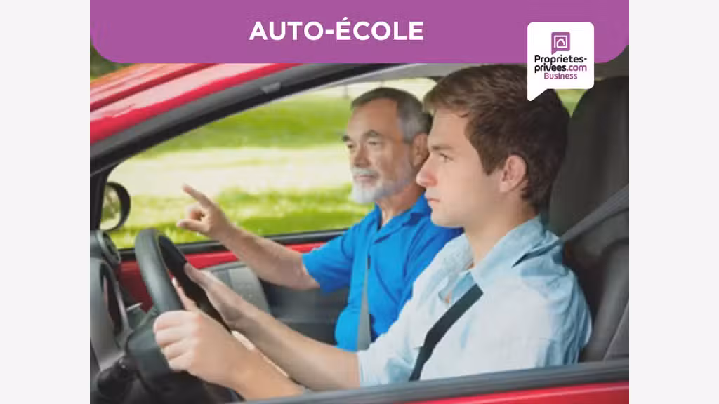 Vente auto-école empl privilégié secteur Compiègne