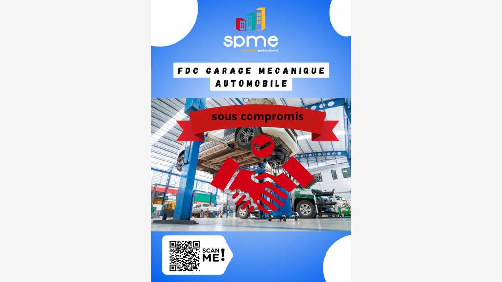 Vente FDC garage auto clé en main à Monteux