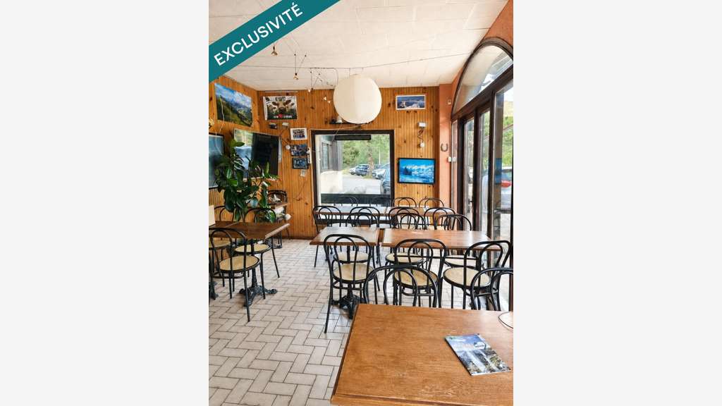 AV murs et fonds snack bar restaurant glacier 38