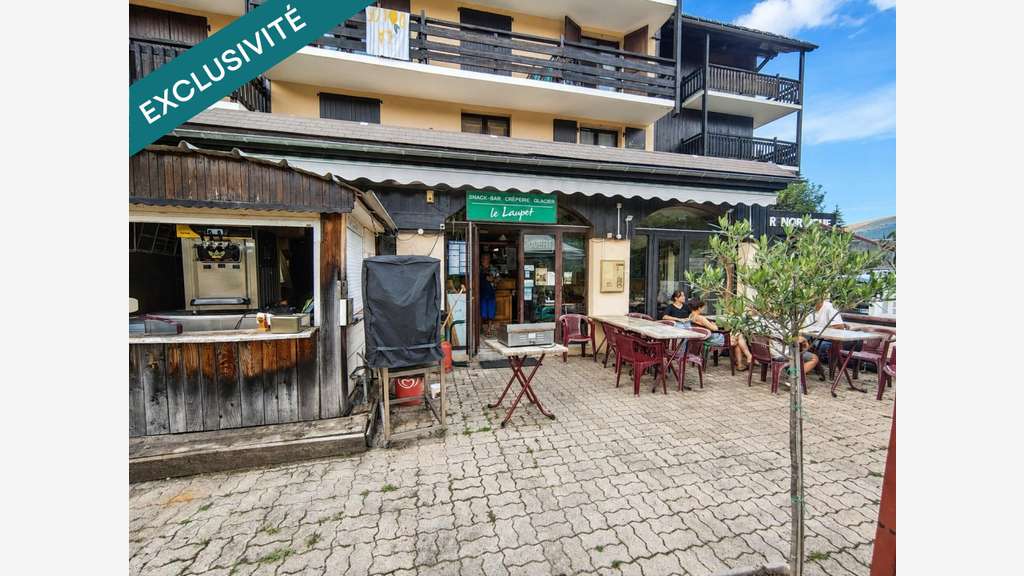 AV murs et fonds snack bar restaurant glacier 38