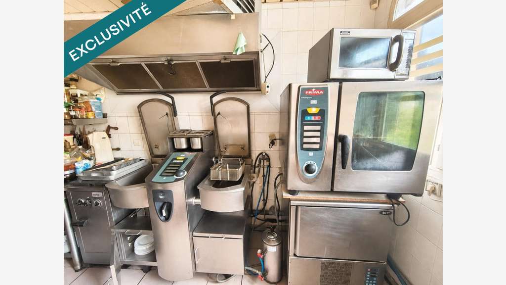 AV murs et fonds snack bar restaurant glacier 38