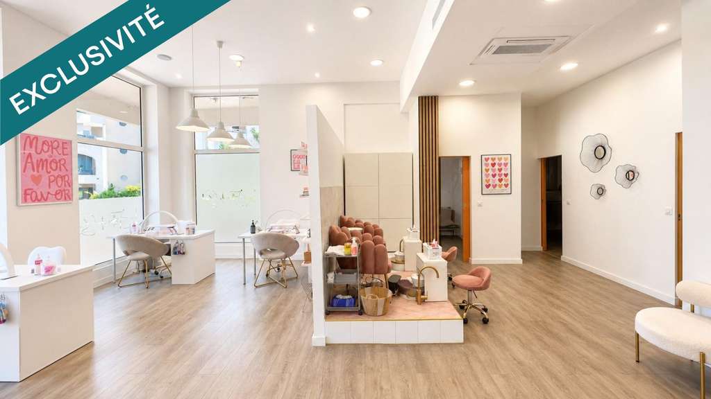 Vente salon de beauté haut de gamme à Antibes