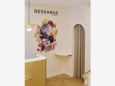 Création salon de coiffure DESSANGE à Courbevoie