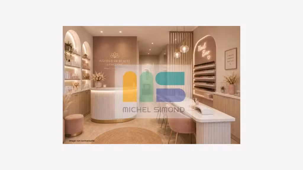 Vente institut de beauté dans une station 74