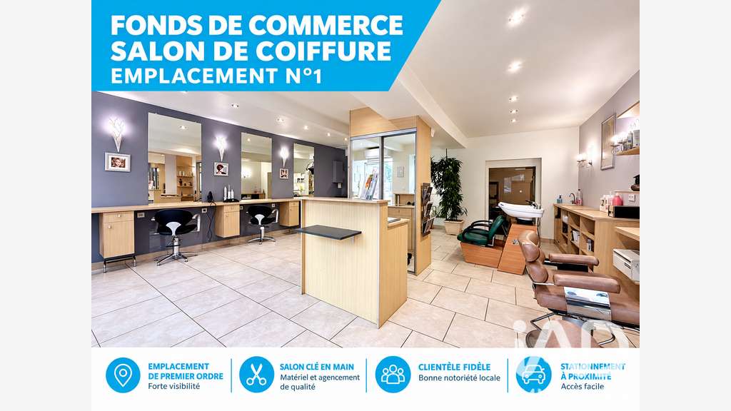 Vente salon de coiffure à La Chapelle-Saint-Mesmin