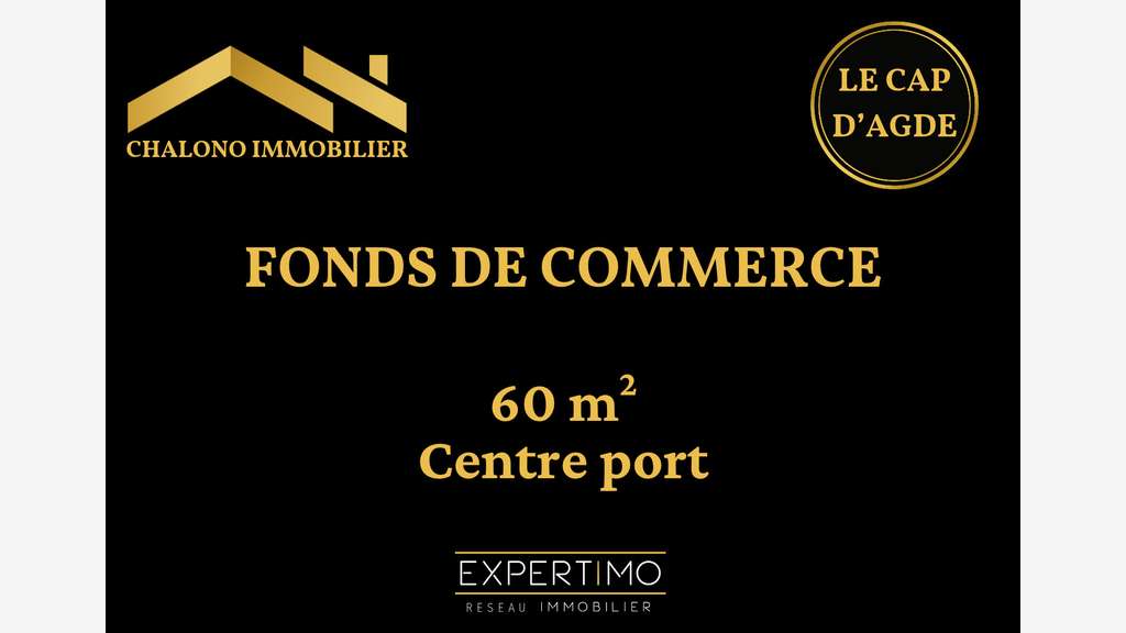 DEPT 34 - LE CAP D'AGDE - CENTRE PORT - SALON DE C