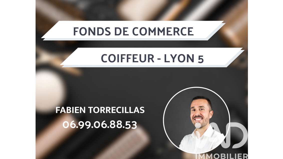Vente salon de coiffure à Lyon  69005