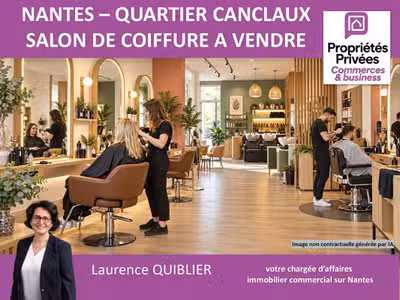 Salon de coiffure à vendre à Nantes Canclaux