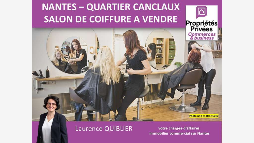 Salon de coiffure à vendre à Nantes Canclaux