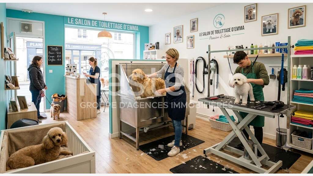 A vendre salon de toilettage en pays de Vannes