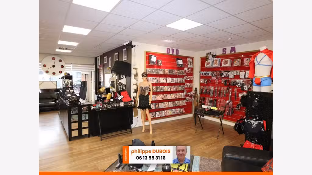AV boutique érotique 160m² empl N°1 à La Rochelle