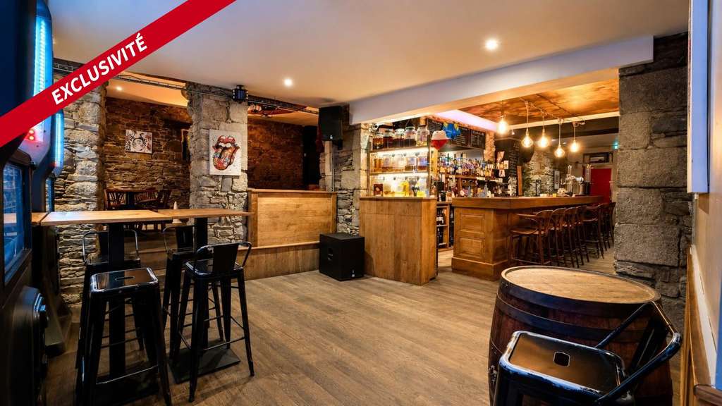 Vente bar d'ambiance en plein cœur de Lannion