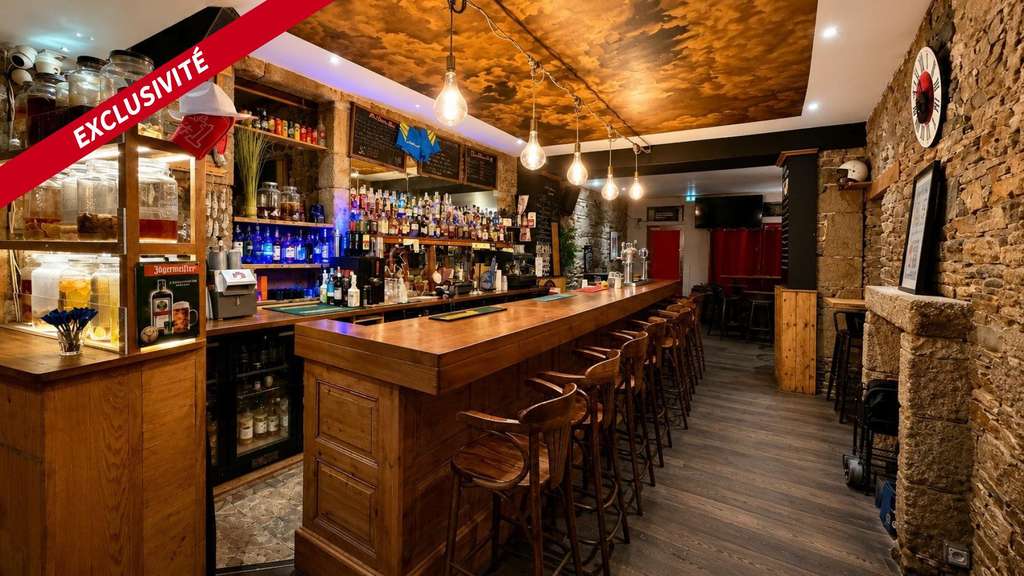 Vente bar d'ambiance en plein cœur de Lannion