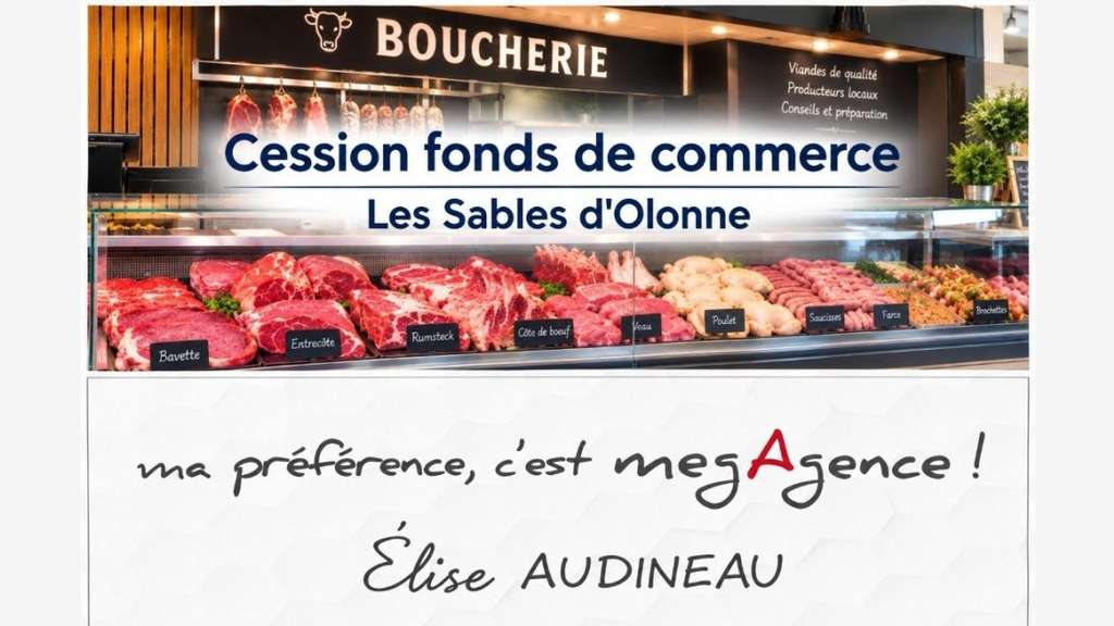 FONDS DE COMMERCE – BOUCHERIE / CHARCUTERIE / T