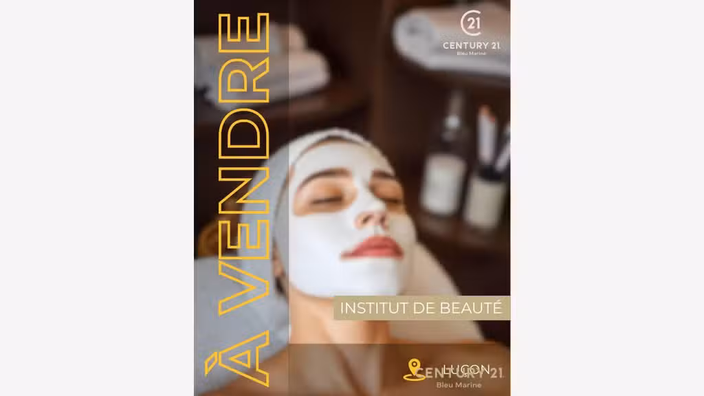 AV fonds institut de beauté fort potentiel à Luçon