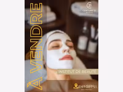 AV fonds institut de beauté fort potentiel à Luçon