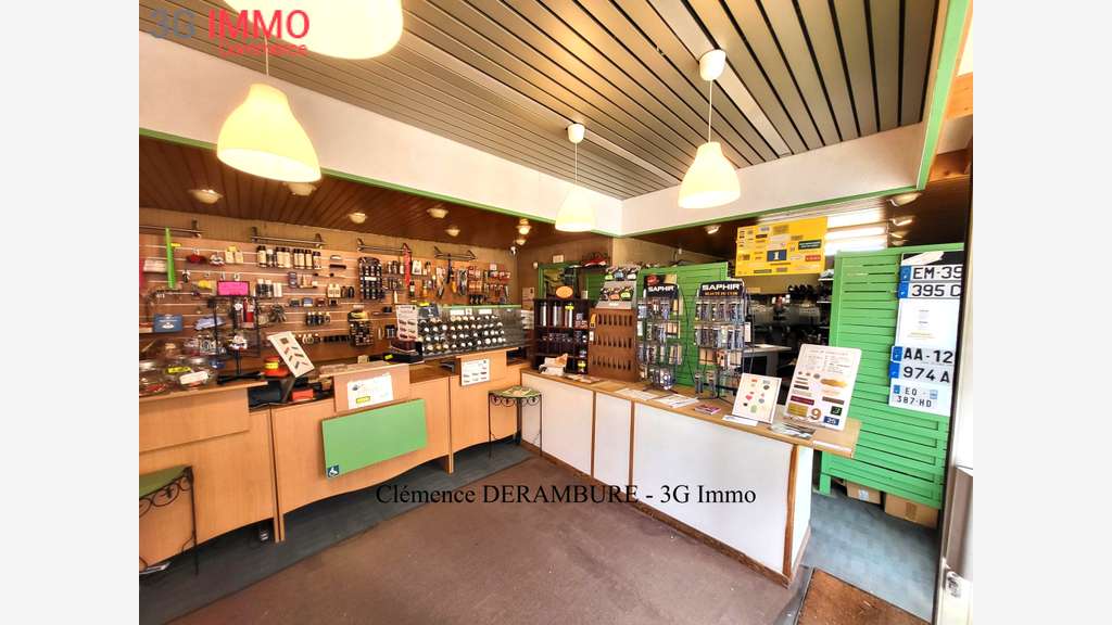 Vente cordonnerie clés tampons 72m² centre Méru