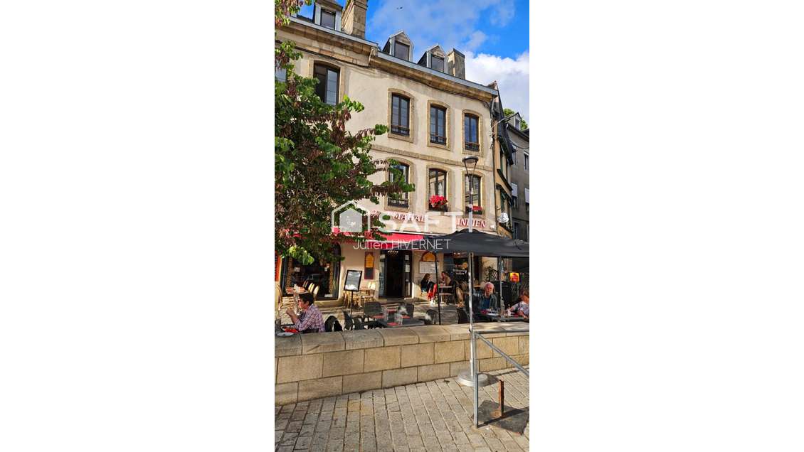 Vente restaurant 140m² empl stratégique à Morlaix