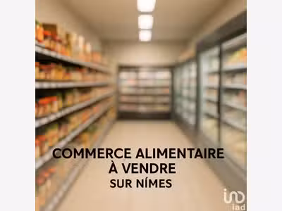 Vente commerce alimentaire agglo de Nîmes